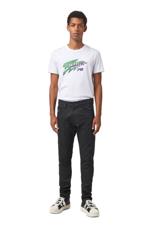 Diesel D-struct Joggjeans 069yh Slim Noir/gris Foncé