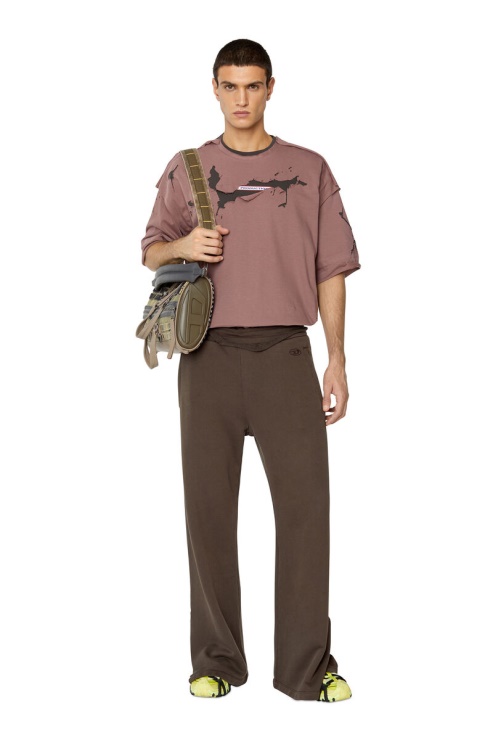 Fourre-tout étrange Diesel Marron M Tp