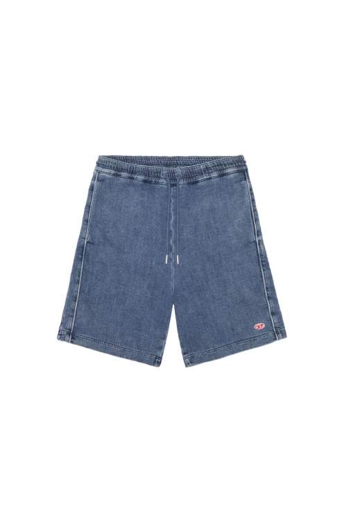 Short En Jean D-boxy Track Bleu Moyen Diesel