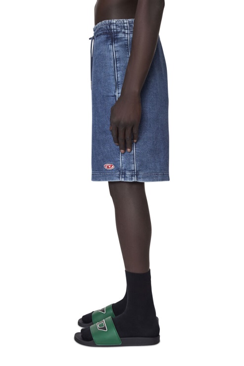 Short En Jean D-boxy Track Diesel Bleu Moyen