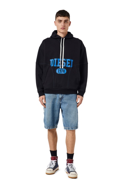 D-franky-z-short Diesel Bleu Moyen