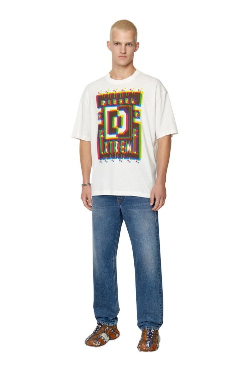 Diesel T-wash-e2 Blanc