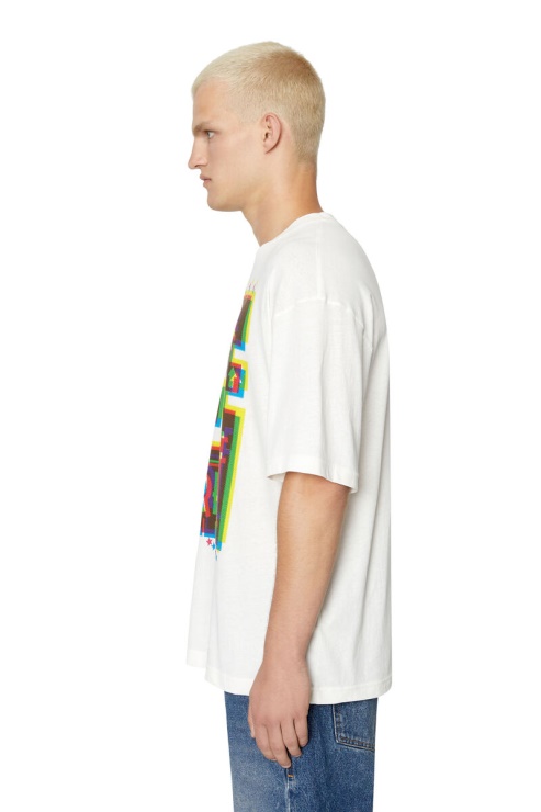 Diesel T-wash-e2 Blanc