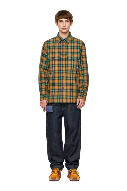 S-jess-check Diesel Orange/vert