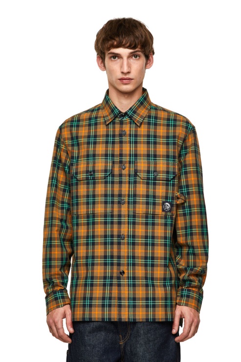 S-jess-check Diesel Orange/vert