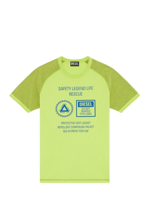 Diesel T-dieglan Vert Fluo
