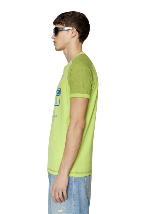 Diesel T-dieglan Vert Fluo