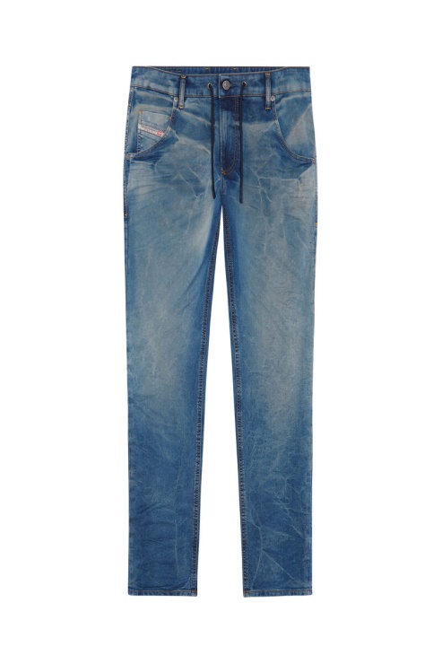 Diesel Bleu Moyen Krooley Joggjeans 068bd Tapered