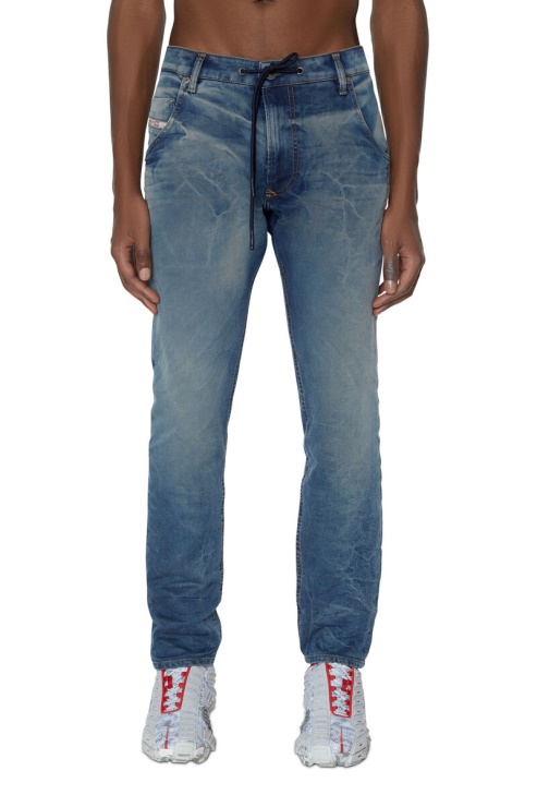 Diesel Bleu Moyen Krooley Joggjeans 068bd Tapered