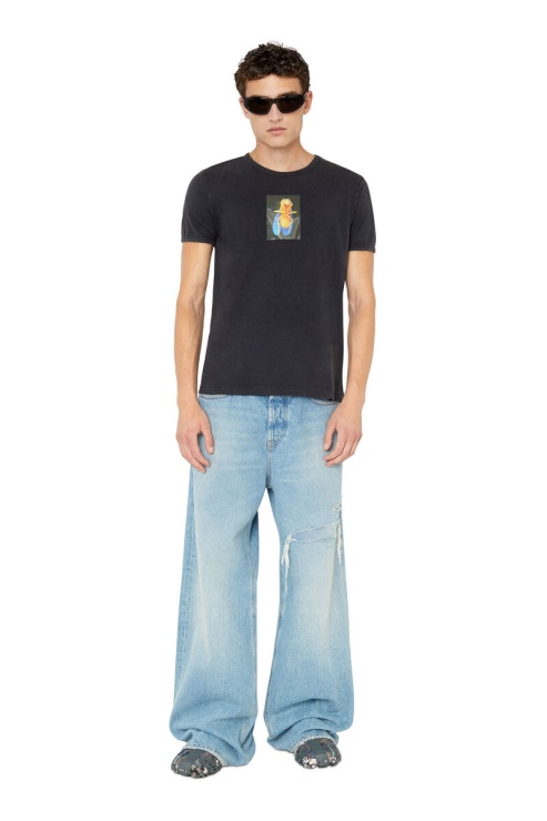 T-intérieur Diesel En Noir