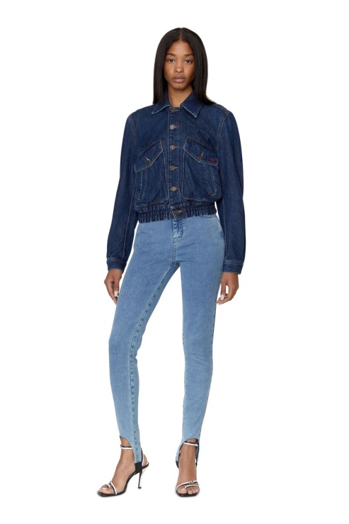 De-tracy Blouson Aviateur Diesel Bleu Foncé