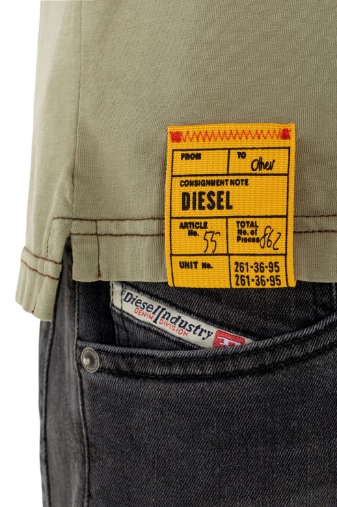 T-jaquette Diesel Marron Clair