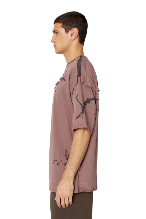 Diesel Violet T-wash-f5