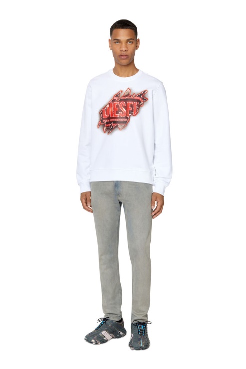 Krooley Joggjeans 068be Tapered Diesel Bleu Moyen