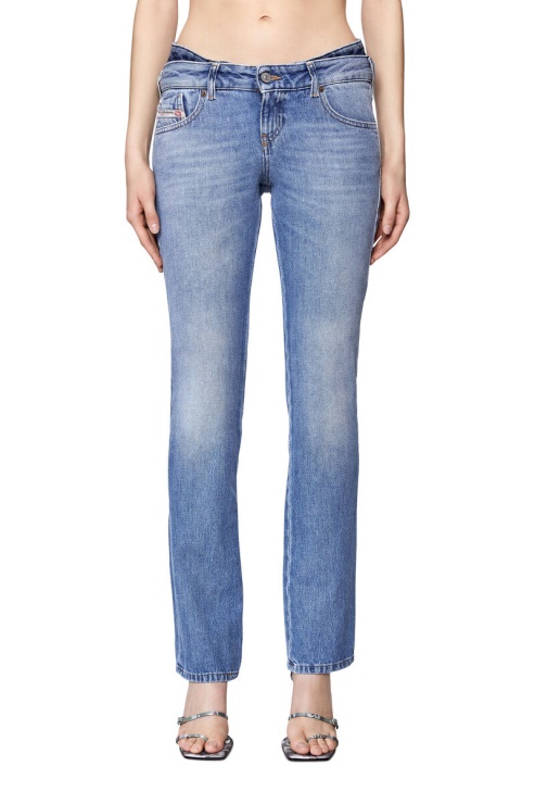 Jean Droit Diesel D-sel 09d27 Bleu Moyen