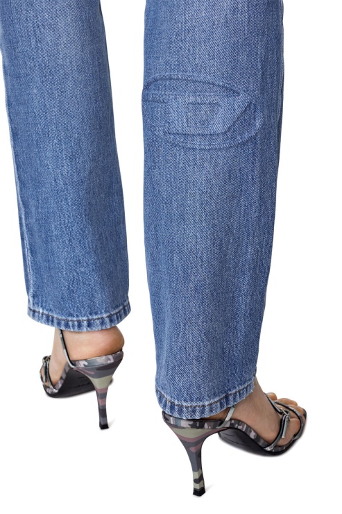 Jean Droit Diesel D-sel 09d27 Bleu Moyen