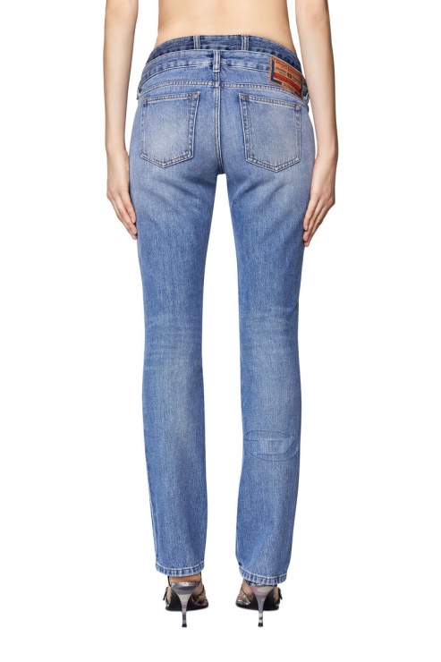 Jean Droit Diesel D-sel 09d27 Bleu Moyen