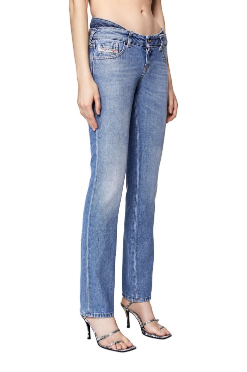 Jean Droit Diesel D-sel 09d27 Bleu Moyen