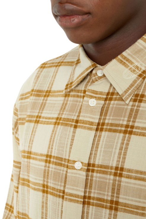 Diesel S-umbe-check-nw Marron/jaune