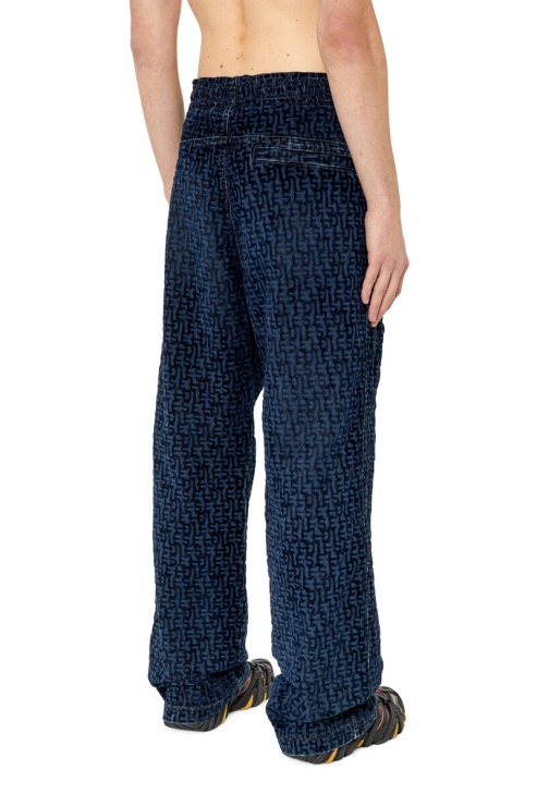 D-martians Track Denim 068by Straight Diesel En Bleu Foncé