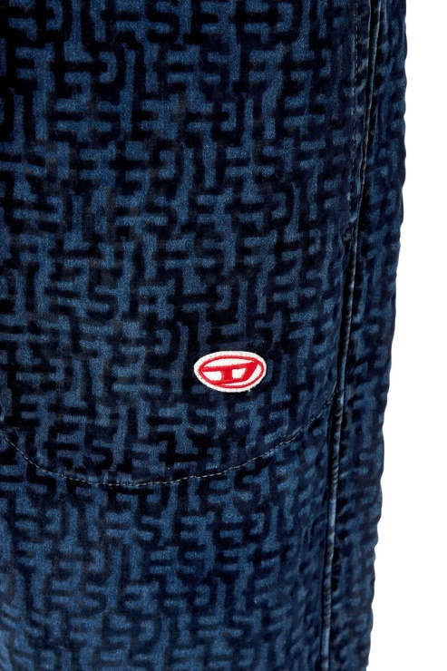 D-martians Track Denim 068by Straight Diesel En Bleu Foncé