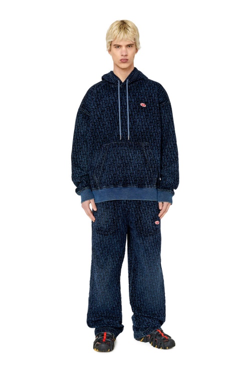 D-martians Track Denim 068by Straight Diesel Bleu Foncé