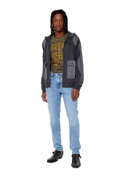 Diesel 2019 D-strukt 9b92l Jean Slim Bleu Clair