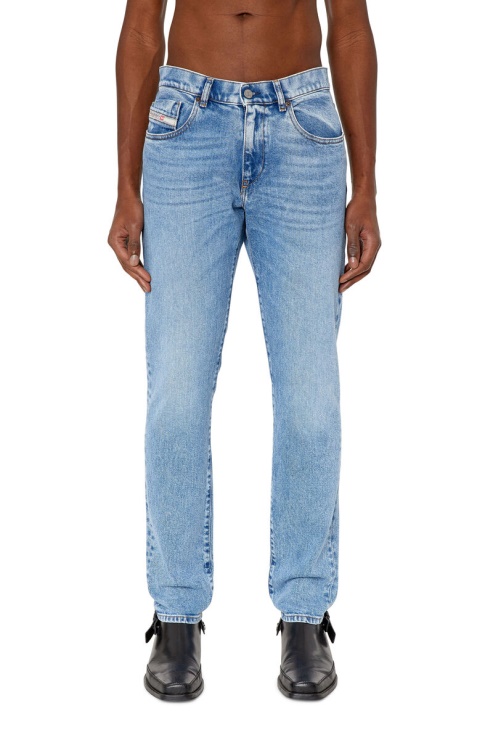 Diesel 2019 D-strukt 9b92l Jean Slim Bleu Clair