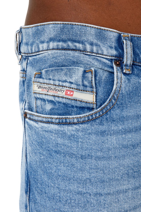 Diesel 2019 D-strukt 9b92l Jean Slim Bleu Clair
