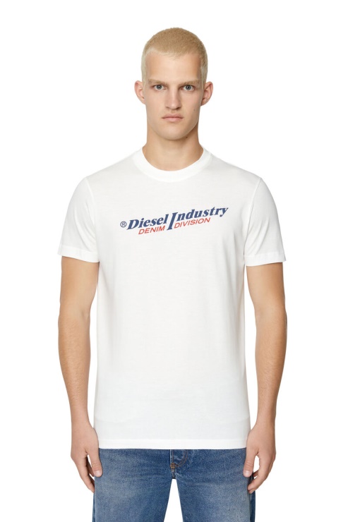Diesel T-diegor-ind Blanc