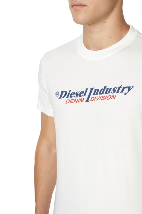 Diesel T-diegor-ind Blanc