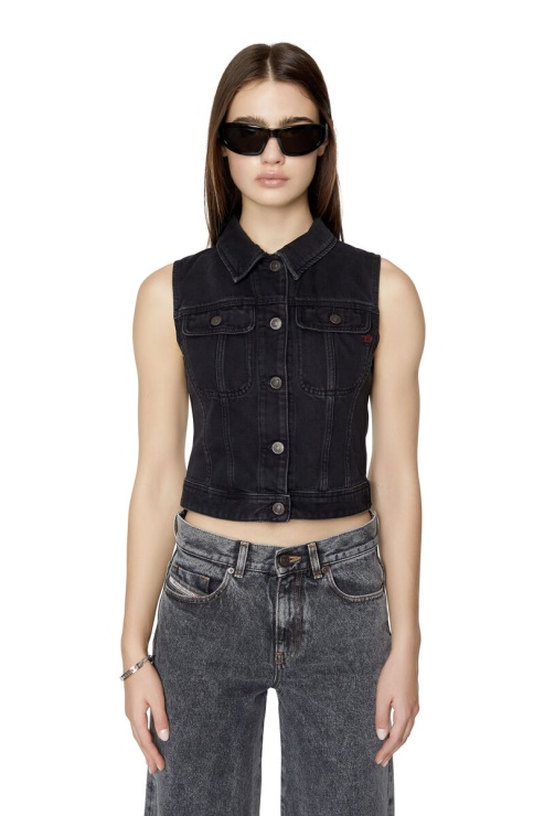 Diesel De-slimmy-sm En Noir/gris Foncé