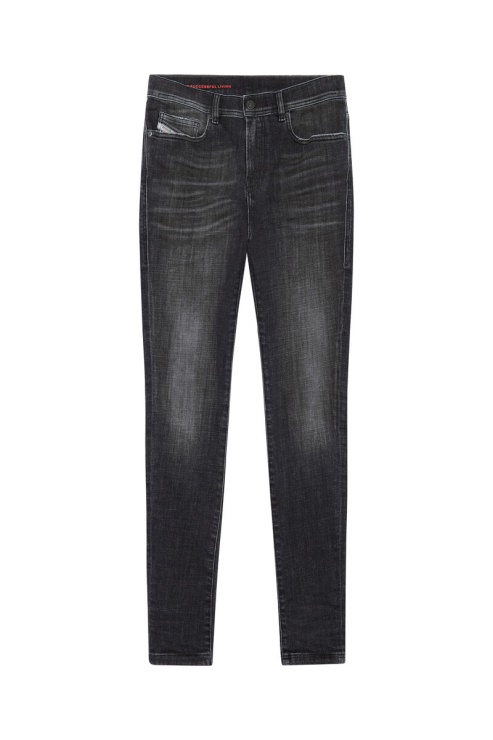 Diesel 1983 09d88 Jean Skinny Noir/gris Foncé