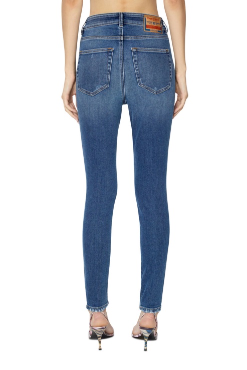 Jean Super Skinny Diesel 1984 Slandy-high 068ce Bleu Moyen