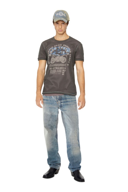 Diesel T-fishy Gris Foncé
