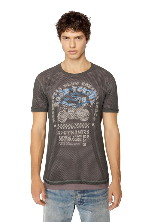 Diesel T-fishy Gris Foncé