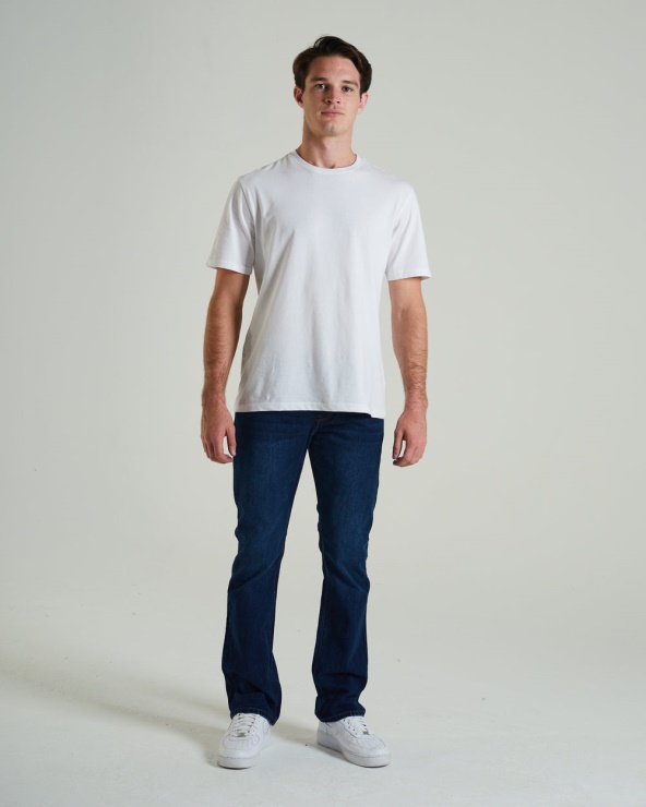 Nikolai Classic Bootcut Indigo Délavé Diesel Bleu Foncé