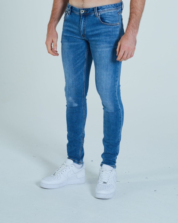 Diesel Saxon Coupé Skinny Bleu Clair