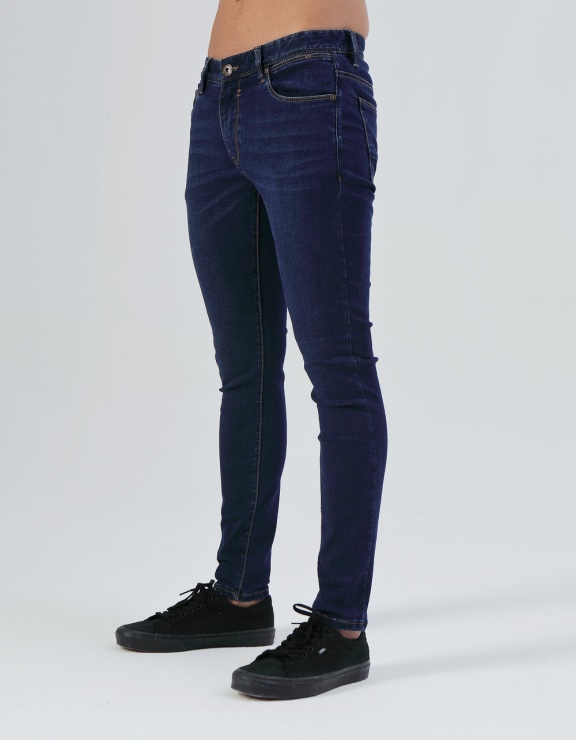 Diesel Saxon Skinny Bleu Foncé
