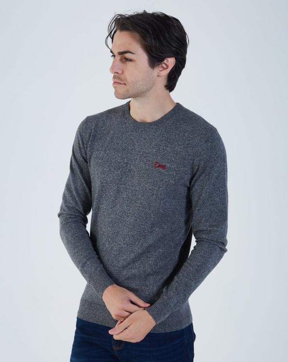 Diesel Dale Col Rond Mel Noir