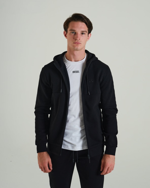 Diesel Octavian Zipper Neuf Noir