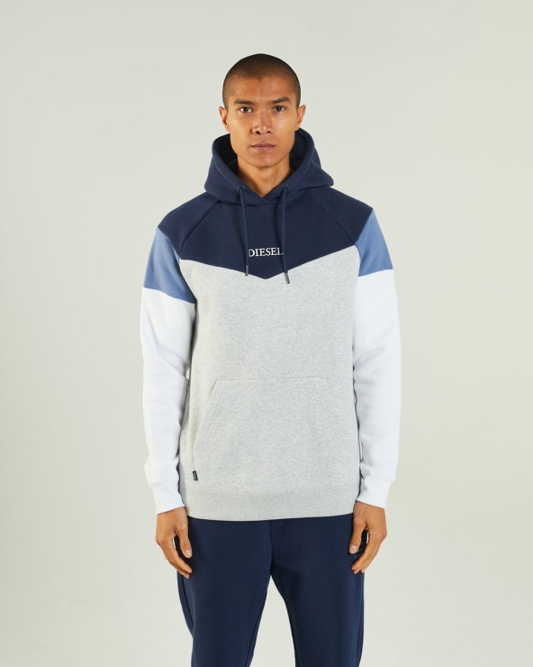 Huxley Hood Blazer Bleu Marine Diesel