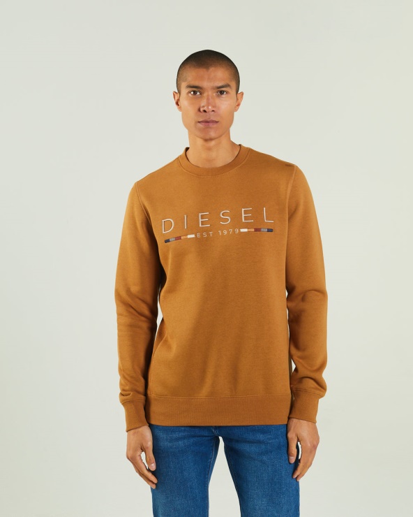 Fredrick Sweat Feuille D'érable Diesel Marron