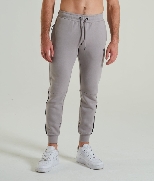 Pantalon De Jogging Octavian Fossil Stone Diesel Gris Clair