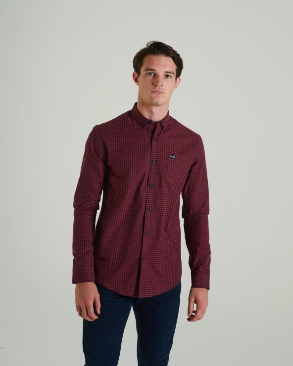 Chemise Coltrane Diesel Oxyde Rouge