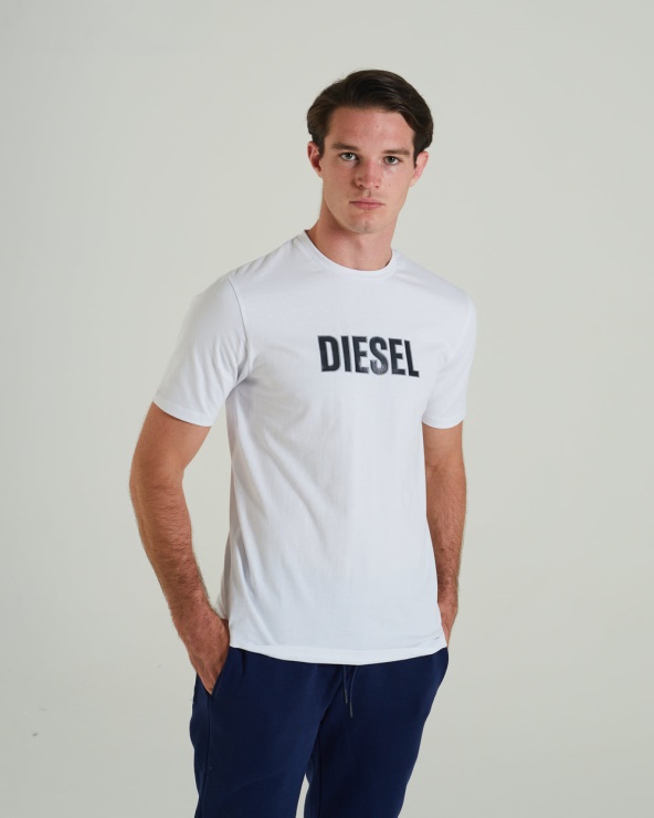 Gideon Tee Optic Diesel Blanc