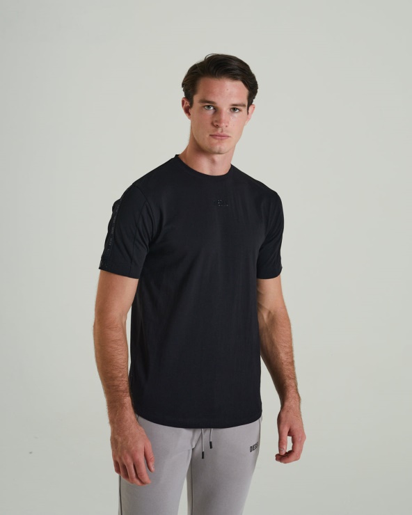 T-shirt Diesel Tiberius Nouveau Noir