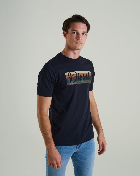 Bleu Marine Patricio Tee Space Diesel
