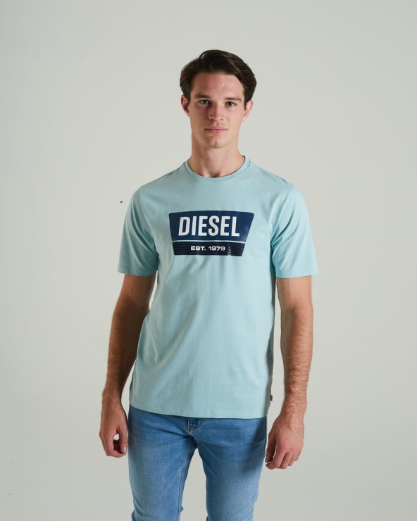 Diesel Penn Tee Vert Atlantique Vert