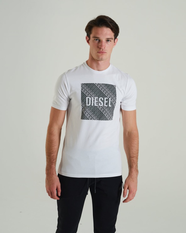 Diesel Garric Tee Optique Blanc